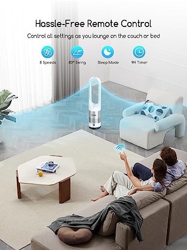 SPC Conforto AC Ventilador de Techo WiFi con Luz y Mando a Distancia